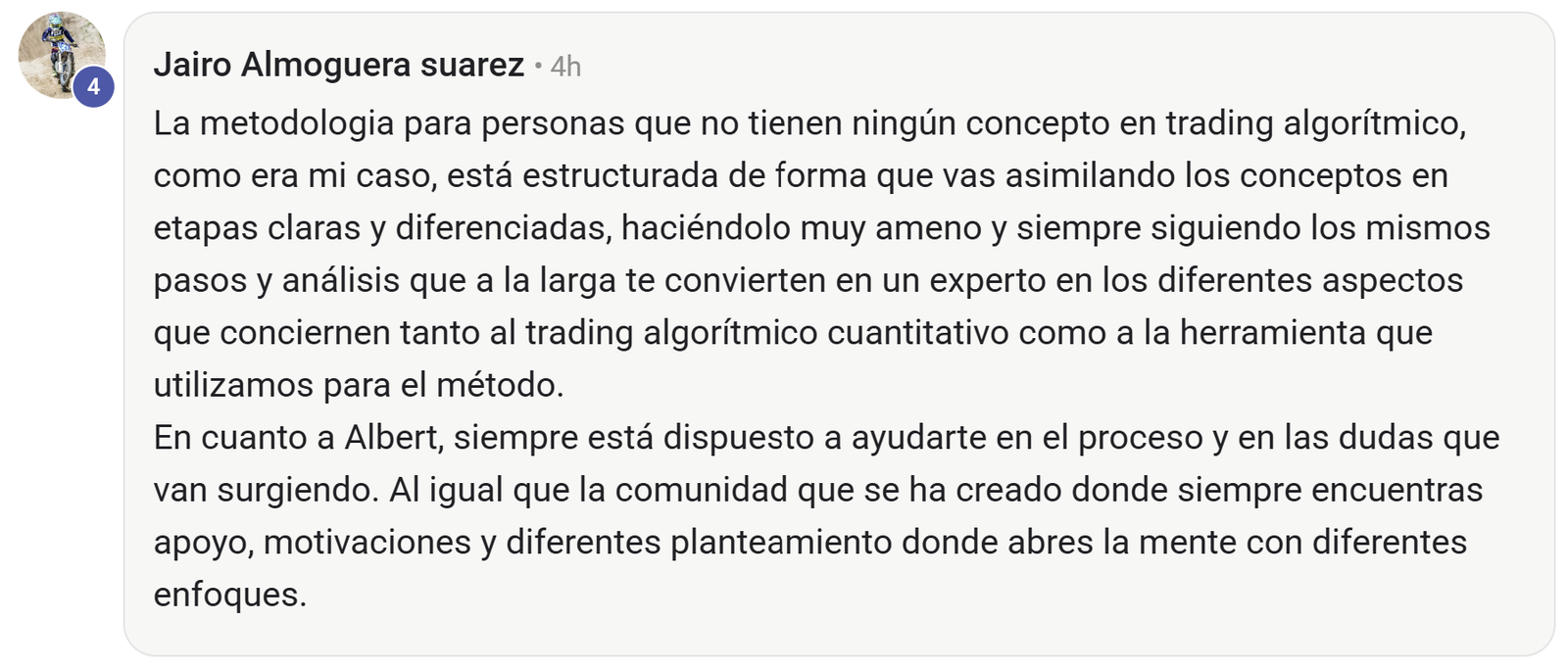 Testimonio de Jairo
